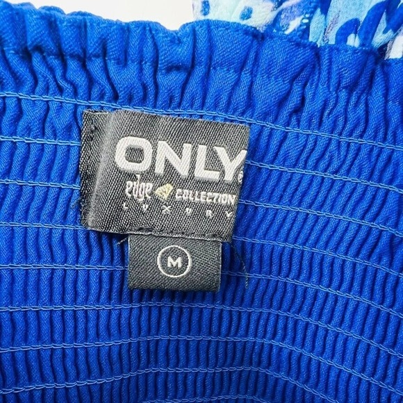 Only Edge Collection Womens M Solo Party Dress Glam Blue - Picture 4 of 9